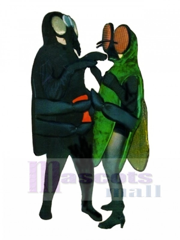 Spider (on the left )Mascot Costume