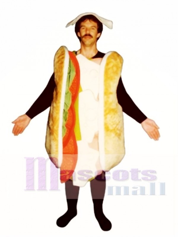 Sub Sandwich Mascot Costume