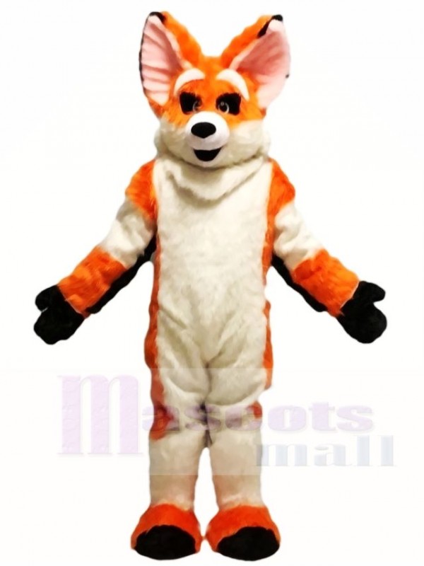 Orange Husky Dog Fursuit Fox Mascot Costumes Animal 