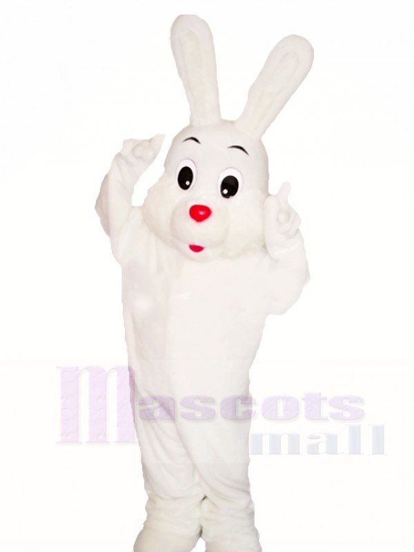 White Easter Bunny Rabbit Mascot Costumes Animal
