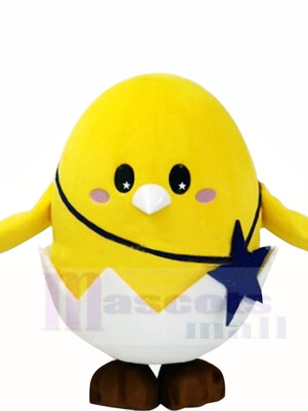 Chick In Egg Mascot Costumes Poultry