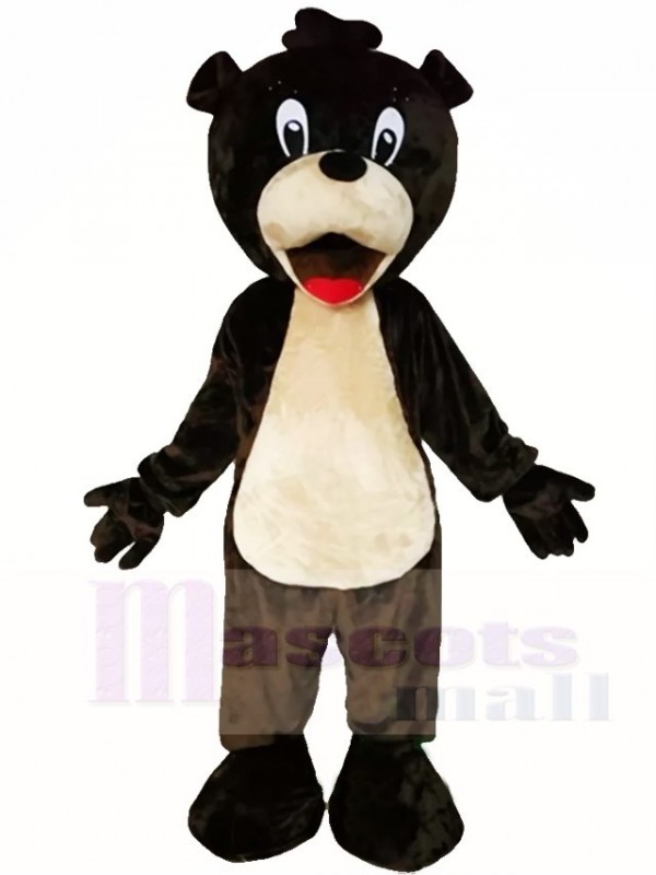 Red Tongue Brown Bear Mascot Costumes Animal 
