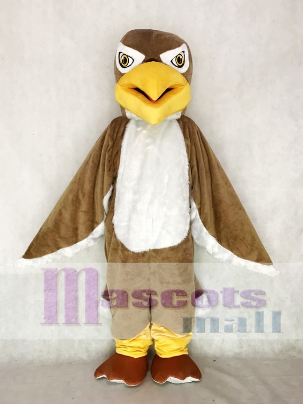 Brown Hawk / Falcon Mascot Costume