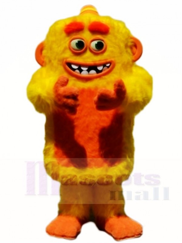 Yellow Max Monster Mascot Costume