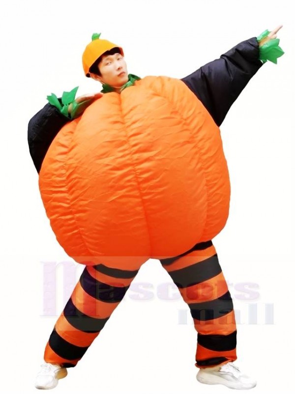 Pumpkin Squash Inflatable Halloween Blow Up Costumes for Adults