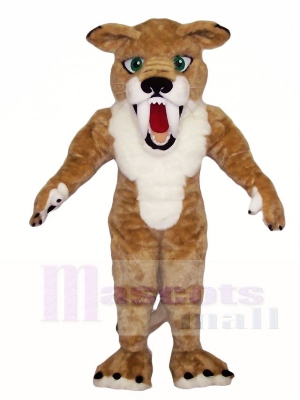 Sabercat Saber Tooth Cat Mascot Costumes Animal 