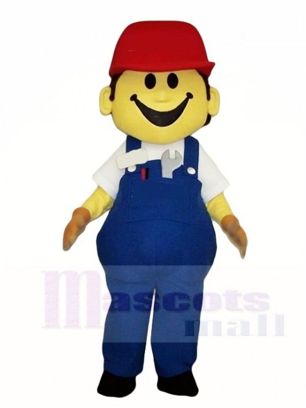 Building Worker Builder Mascot Costumes People