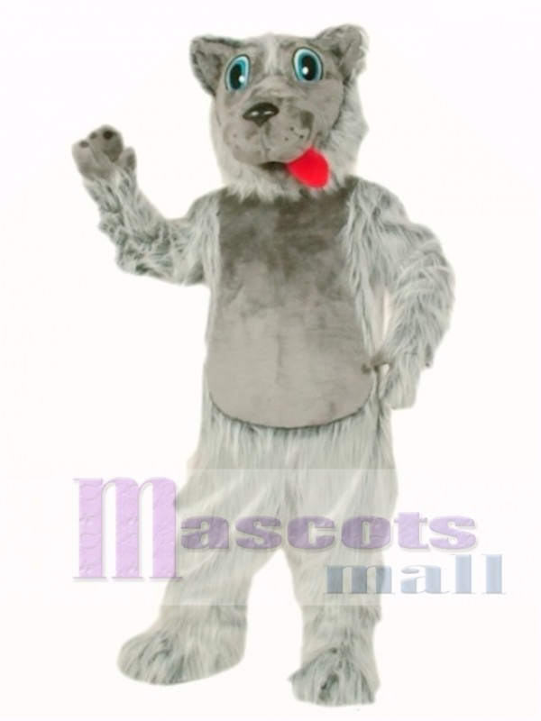 Cute Lobo Dog Mascot Costume