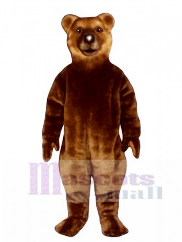 Realistic Bear Mascot Costume