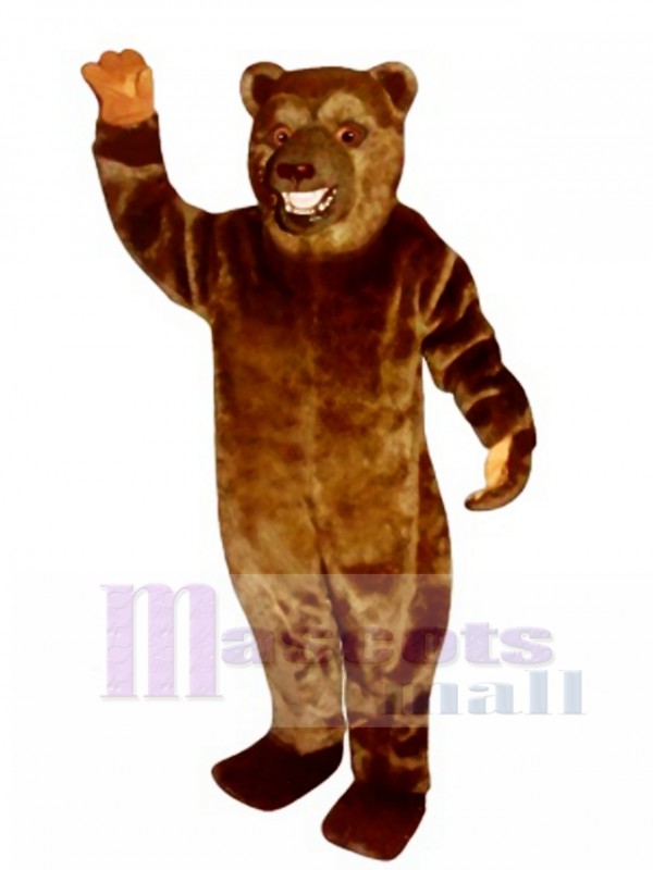 New Snarling Bear Mascot Costume