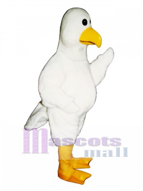 Cute Sammy Seagull Mascot Costume