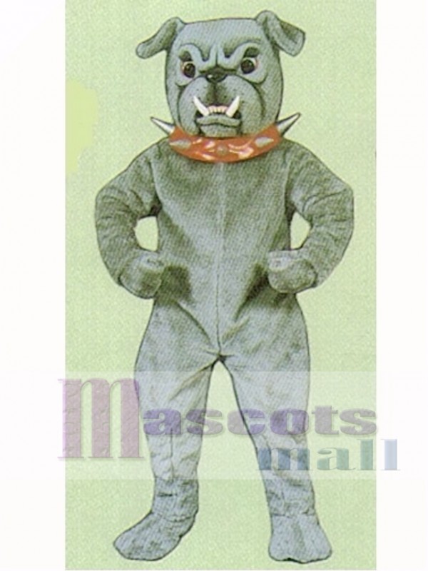 Cute Bulldog Mascot Costume