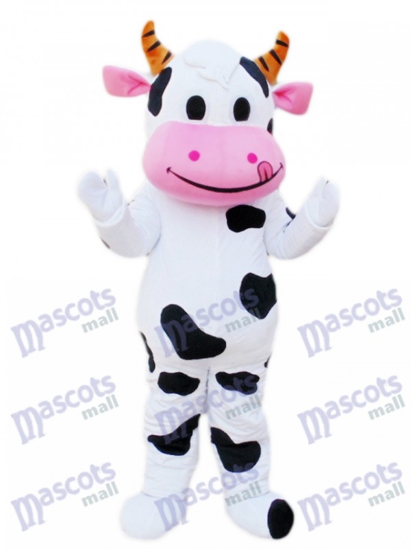 Adult Cow Mascot Costume - Full Body Animal Suit For Sports Events & Marketing