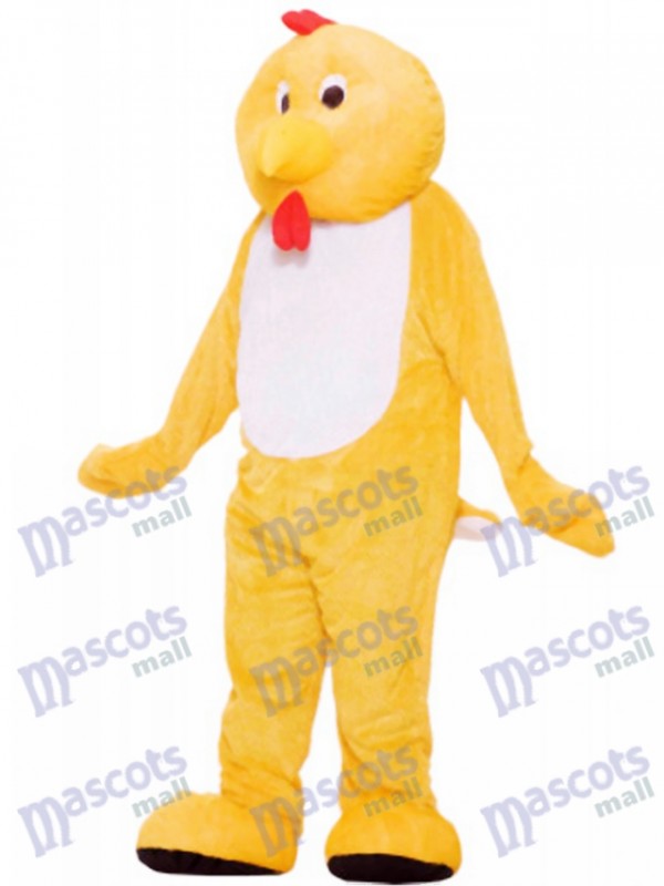 Yellow Chicken Mascot Costume 