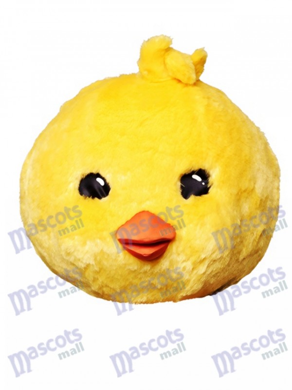 Fantasy Yellow Chicken Mascot Head Only