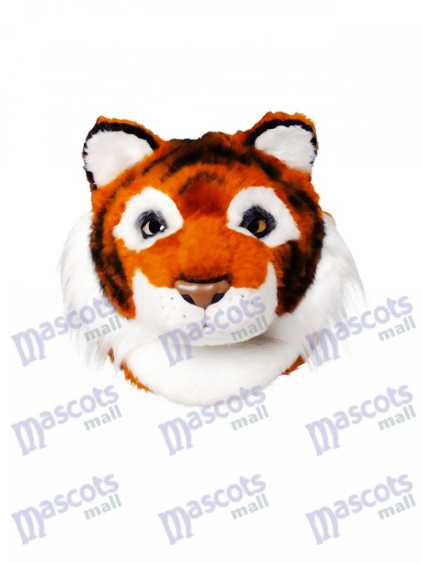 Friendly Tiger Mascot Head Only