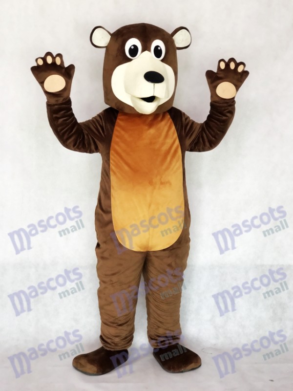 Grandpa Brown Bear Mascot Costume