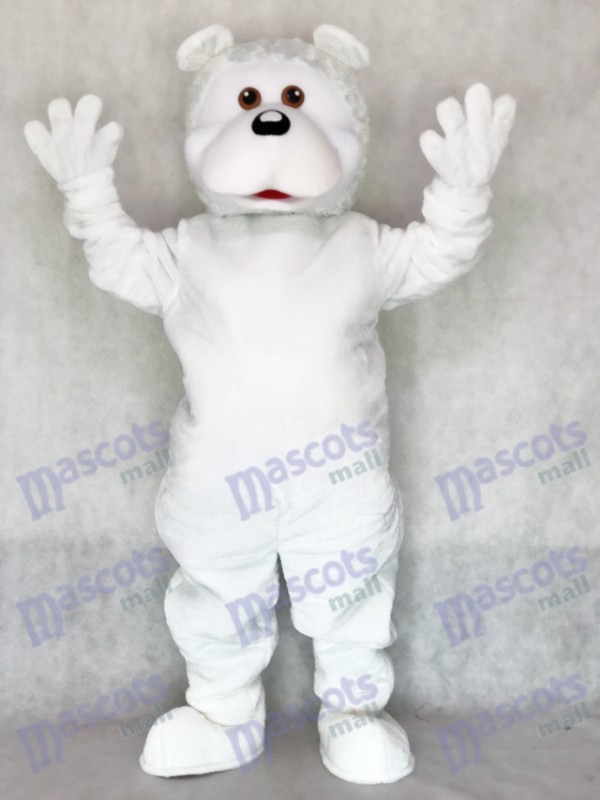 White Bear Adult Mascot Costume