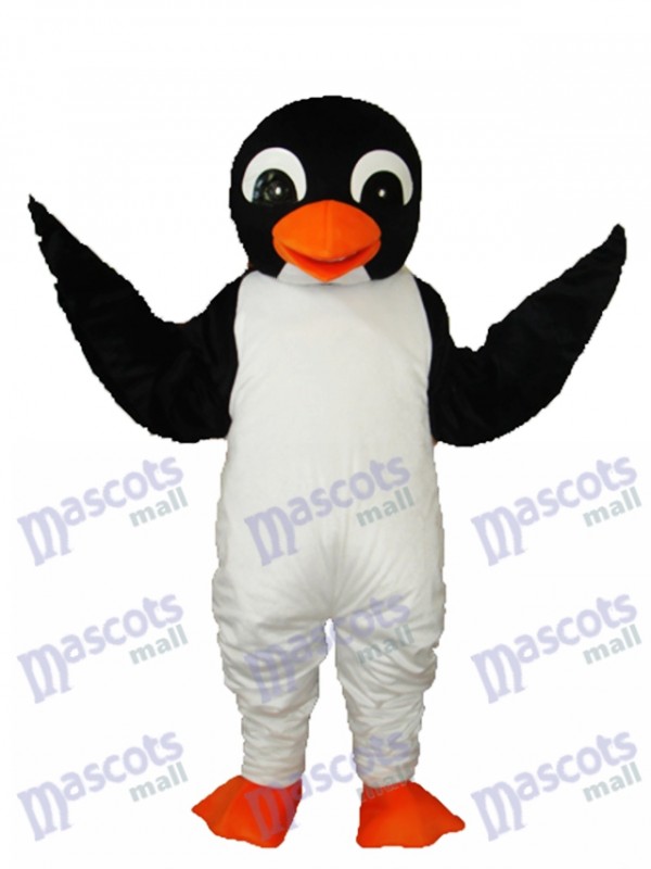 Orange Mouth Penguin Mascot Adult Costume