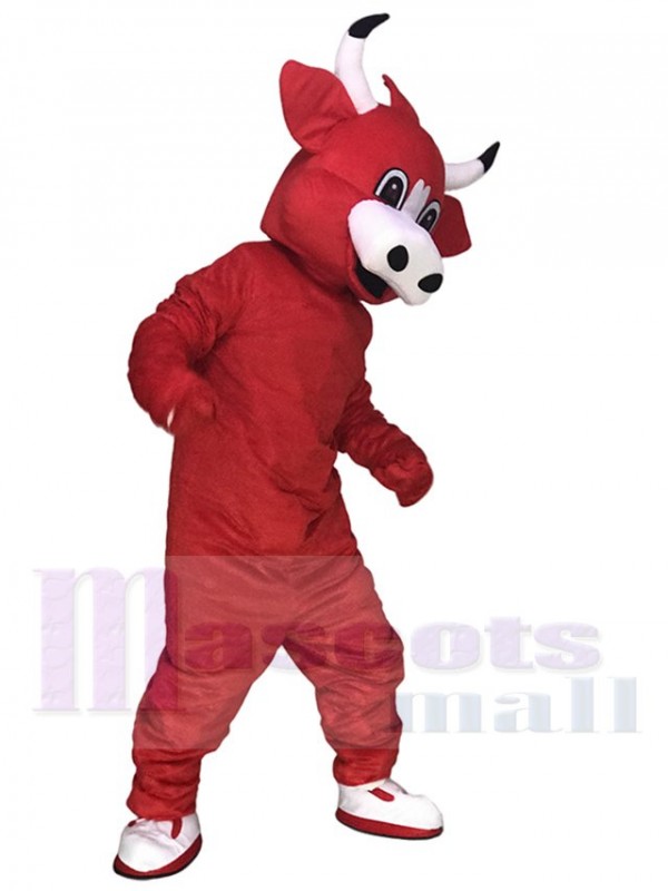 Red Bull Chicago Bulls Mascot Costume Animal