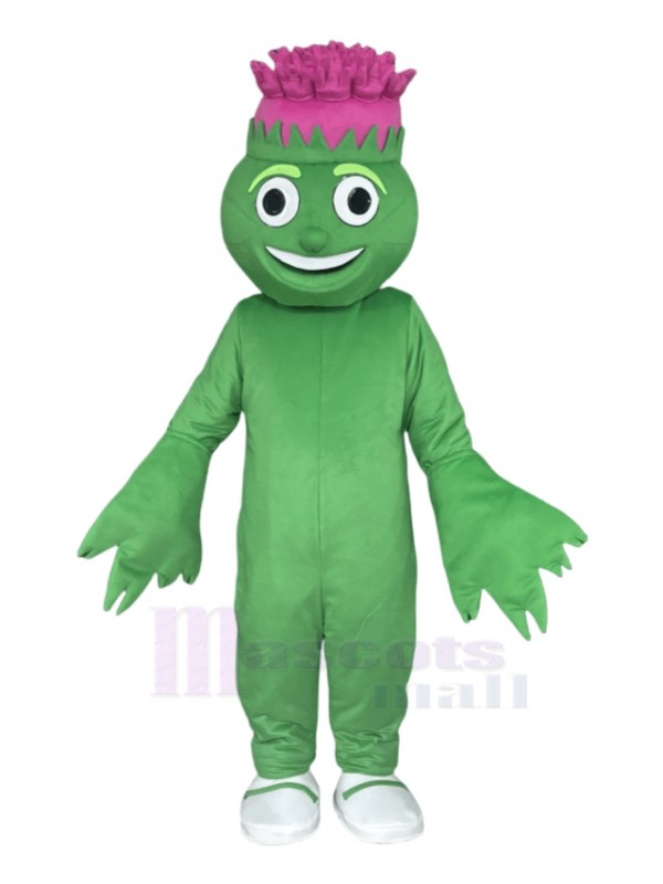 Thistle Plant mascot costume