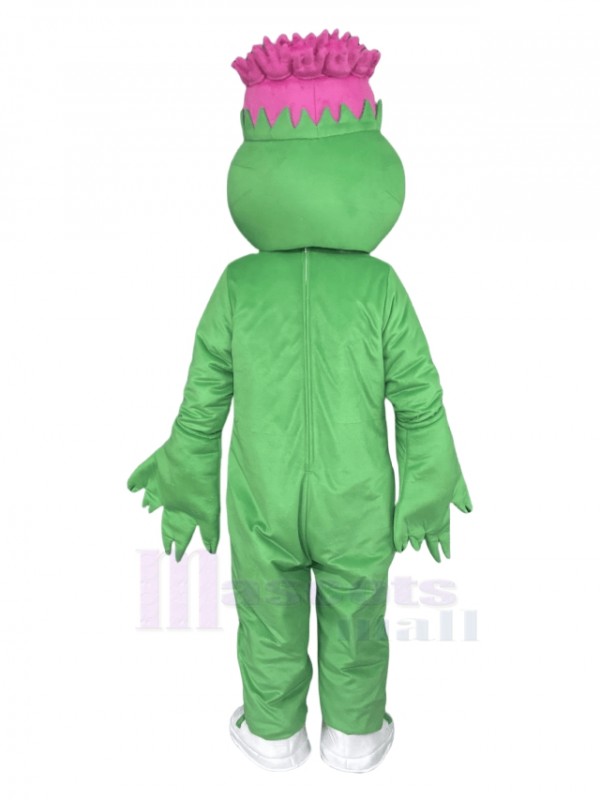 Thistle Plant mascot costume