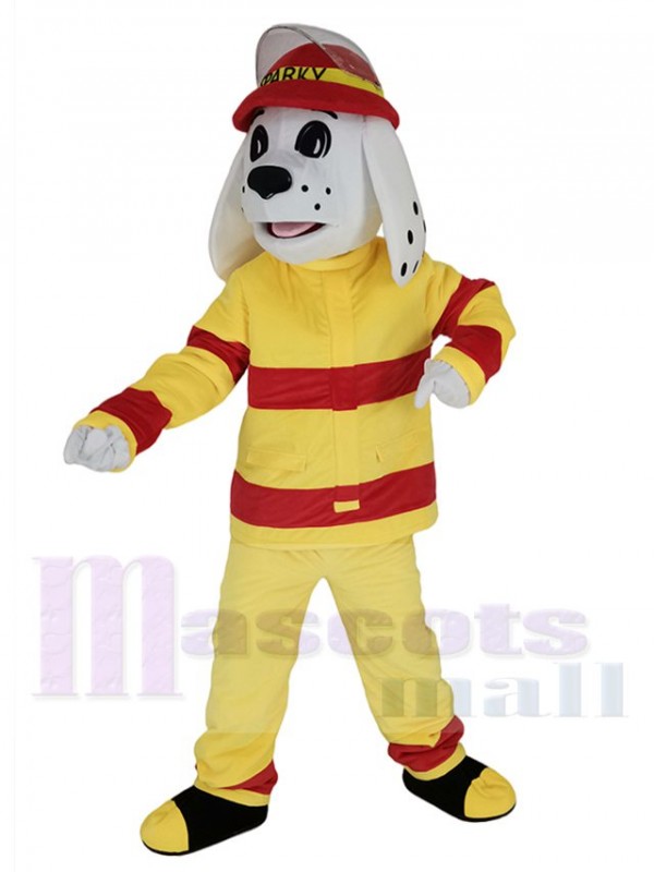 Sparky Dog mascot costume