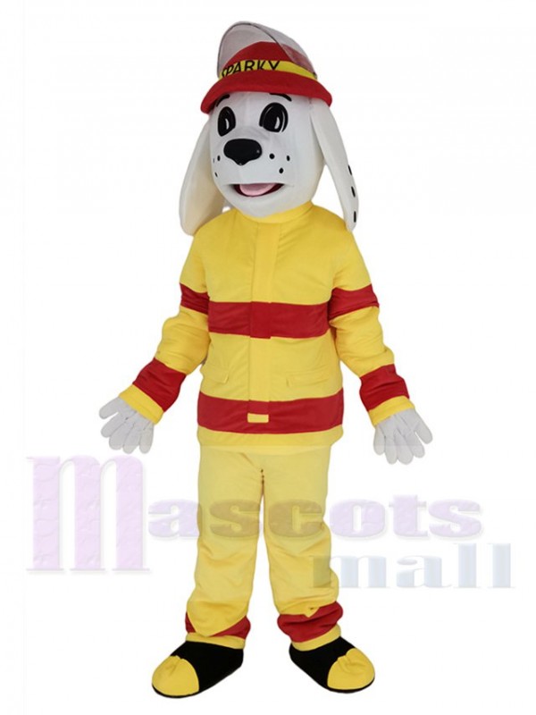 Sparky Dog mascot costume