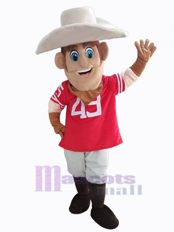 Cowboy mascot costume