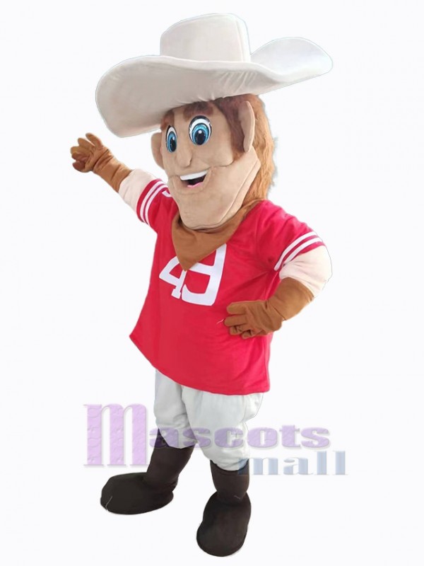 Cowboy mascot costume