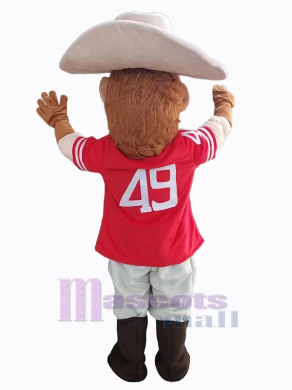 Cowboy mascot costume