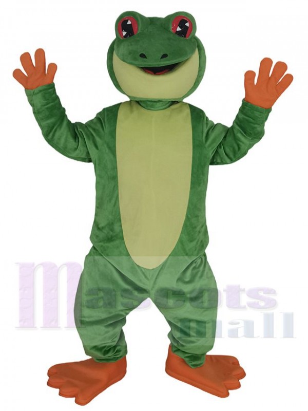 Tree Frog mascot costume