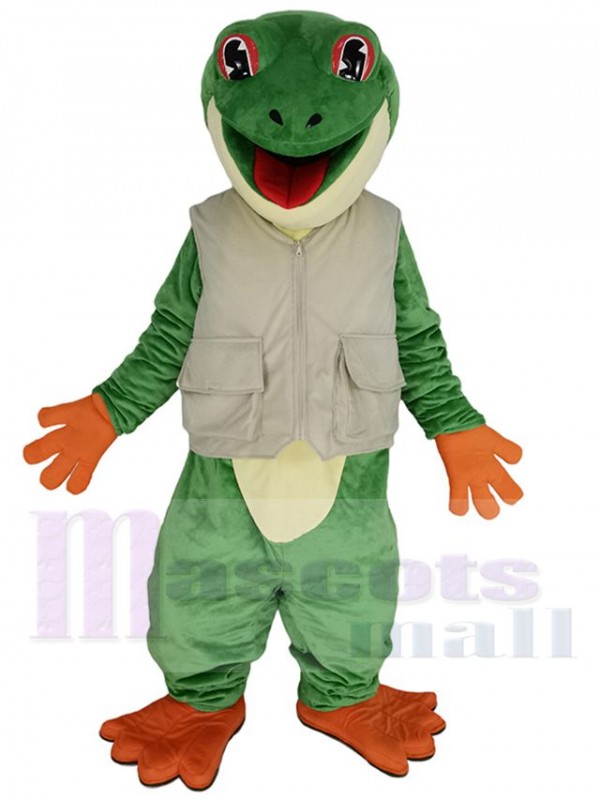 Tree Frog mascot costume