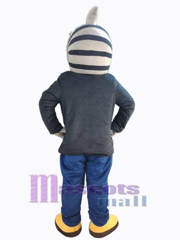Shark mascot costume