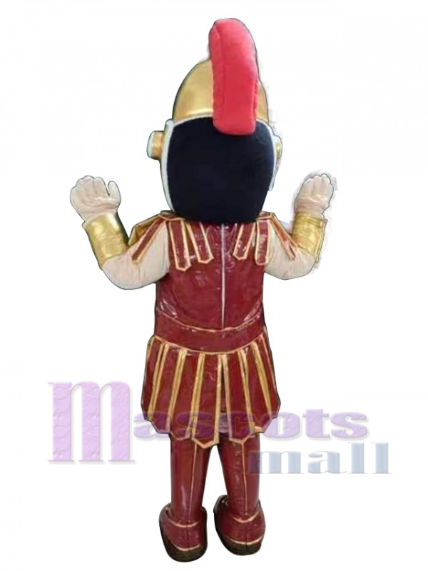Spartan Trojan mascot costume