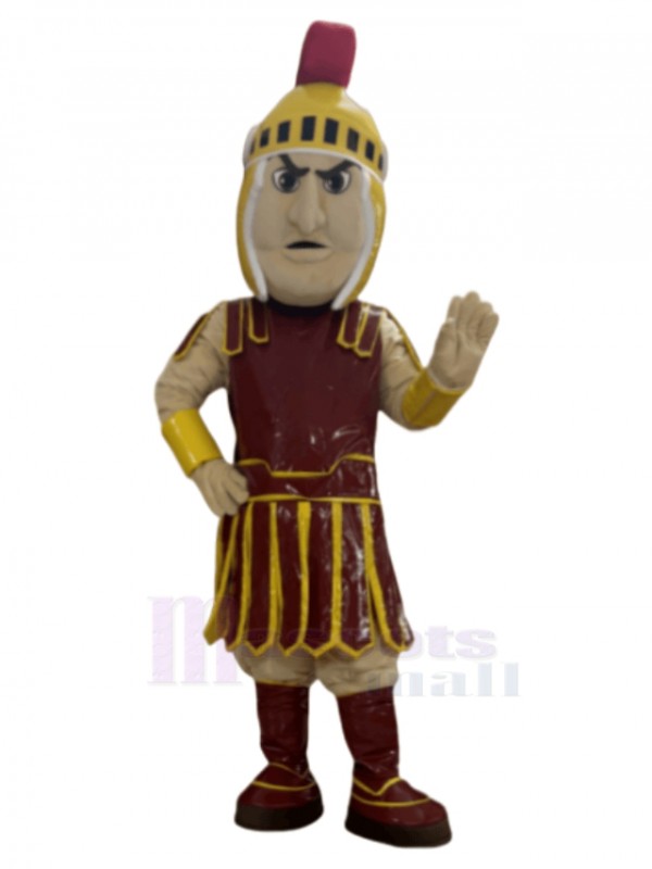 Spartan mascot costume