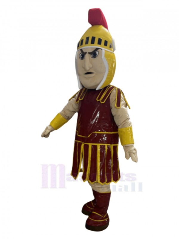 Spartan mascot costume