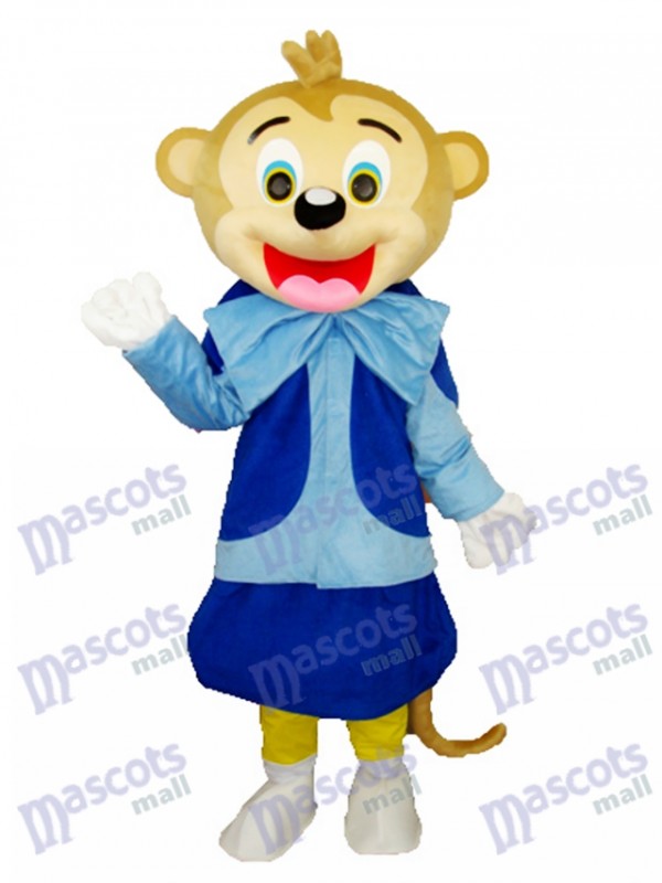 Smart Monkey Adult Mascot Costume