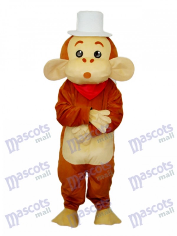 Cap Monkey Mascot Adult Costume