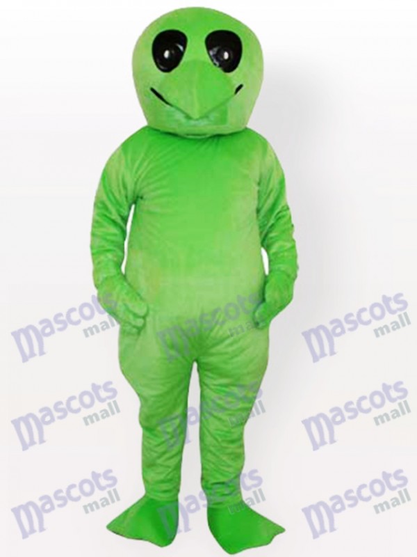 Green Alien Adult Party Mascot Costume