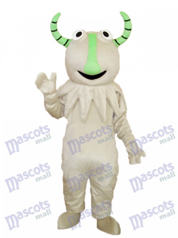 Gray Monster Mascot Adult Costume