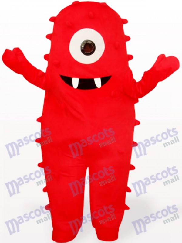 Red Monster Anime Adult Mascot Costume