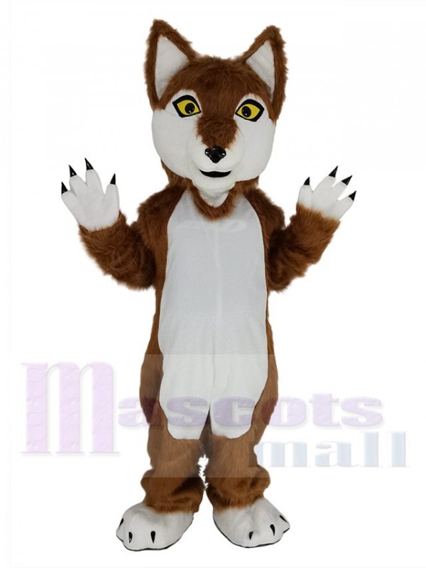 Wolf mascot costume