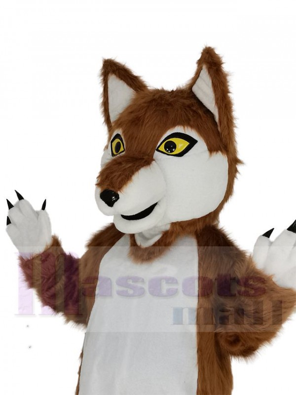 Wolf mascot costume