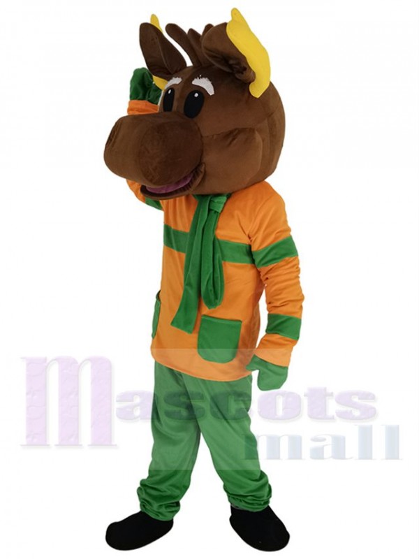 Deer mascot costume