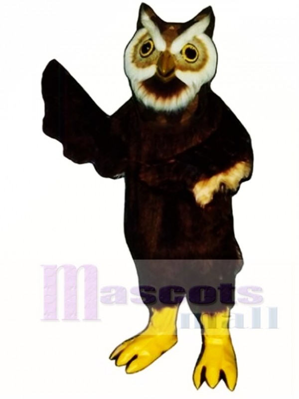 Cute Owl Mascot Costume