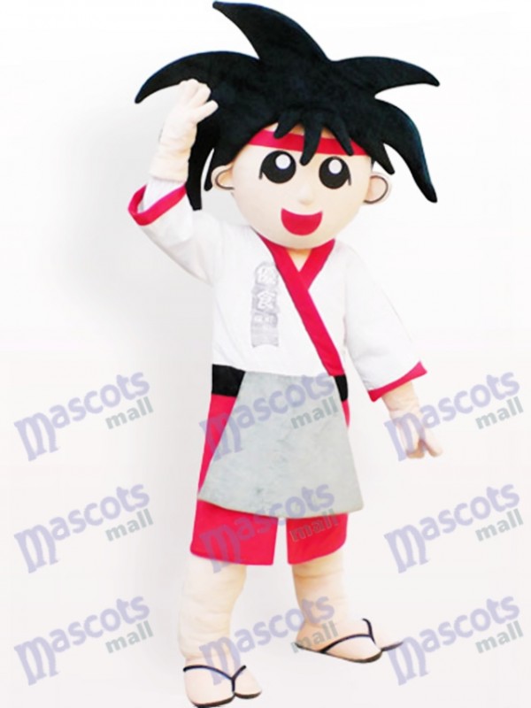 Japanese Boy Cartoon Adult Mascot Costume