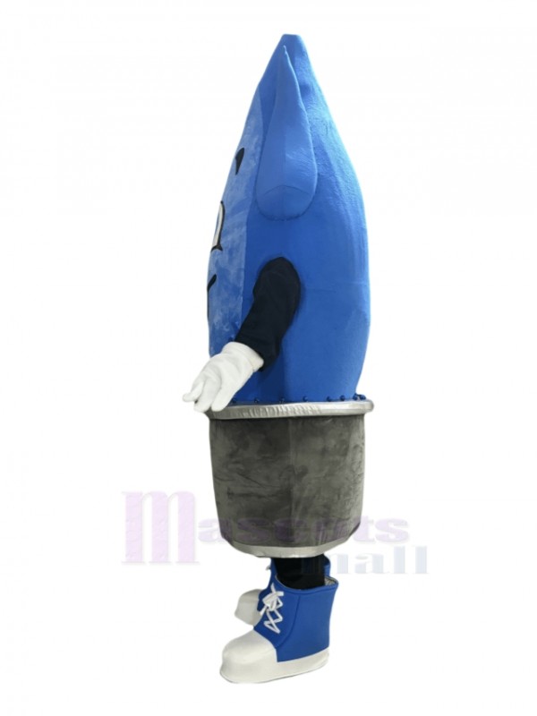Flame mascot costume