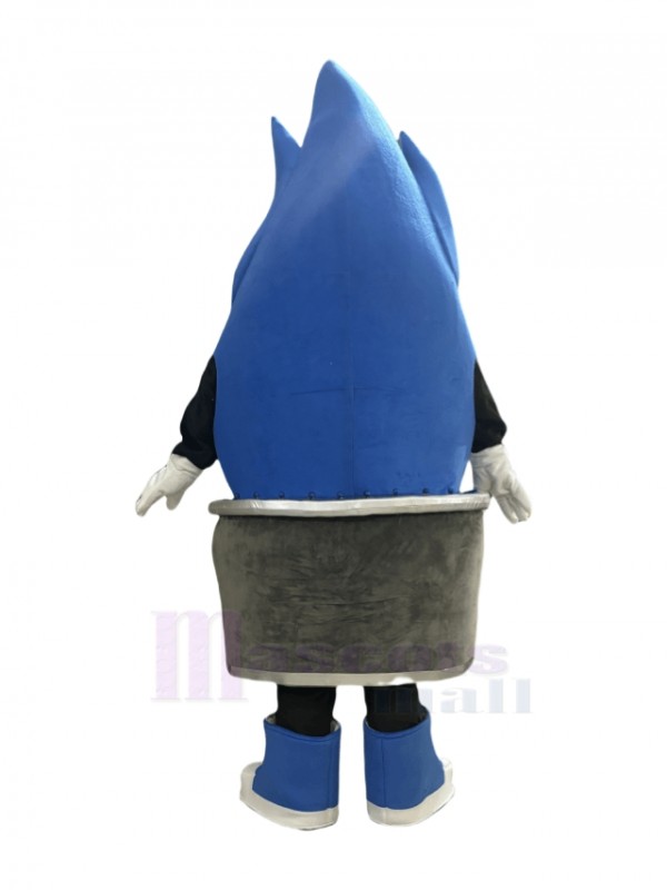 Flame mascot costume