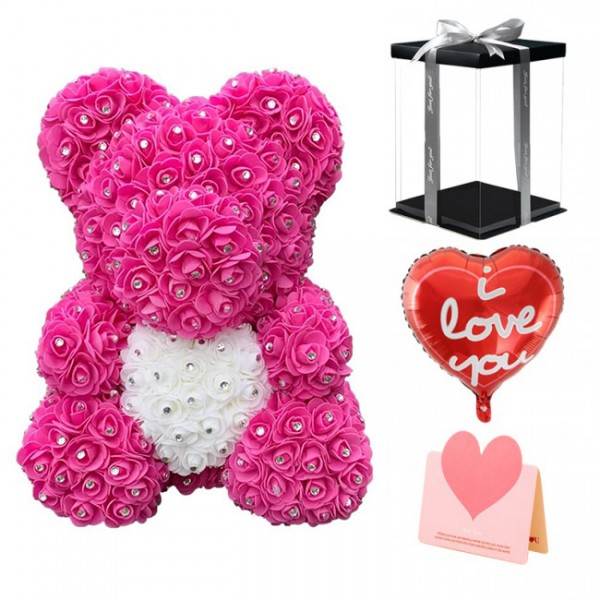 rose teddy bear for mother's day